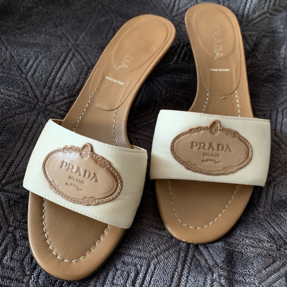 **sold**Prada Kitten Heels Size 37.5